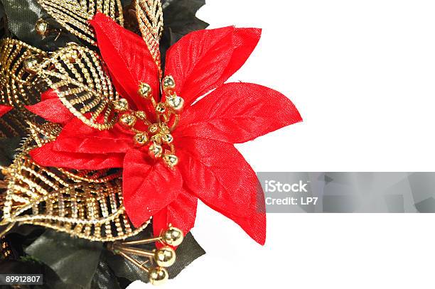 Flowers Decoration Stock Photo - Download Image Now - Artificial, Candlestick Holder, Christmas Decoration