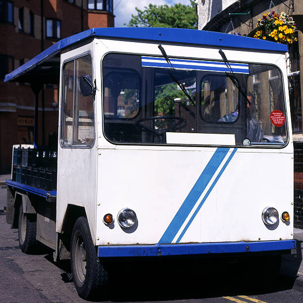 istock Electric Milk Float in Oxford. England 89912876