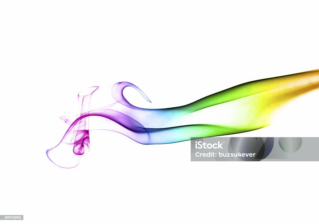 Color Twirled humo - Foto de stock de Abstracto libre de derechos