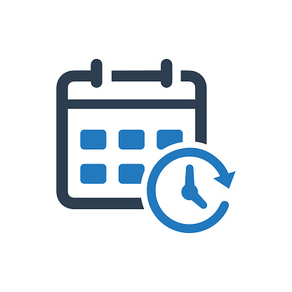 Calendar and Clock Icon