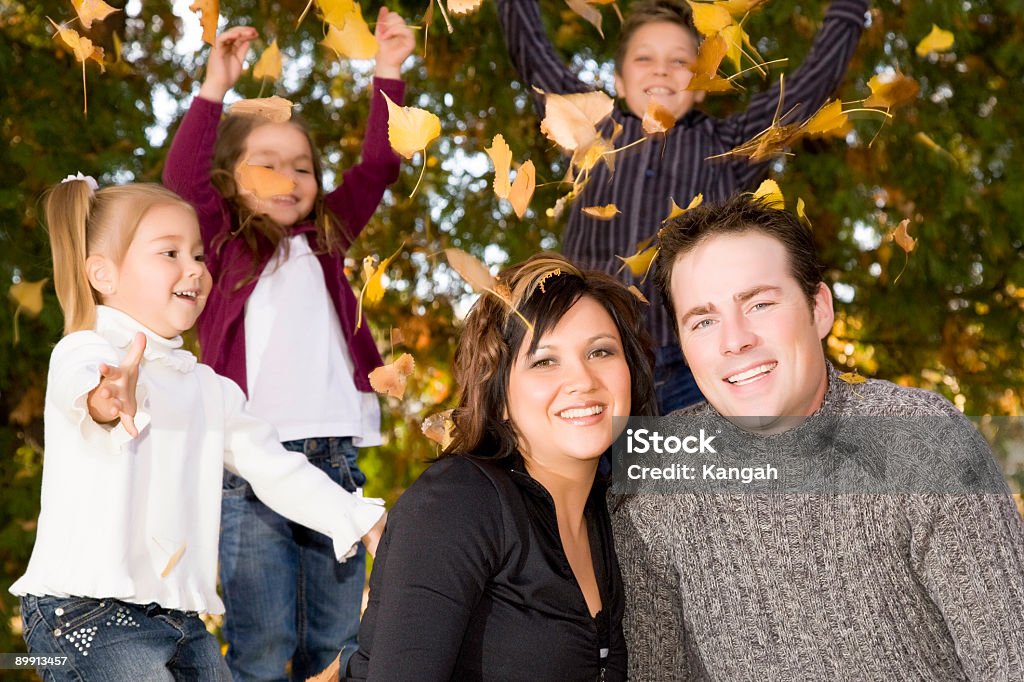 La famiglia - Foto stock royalty-free di Abbigliamento casual