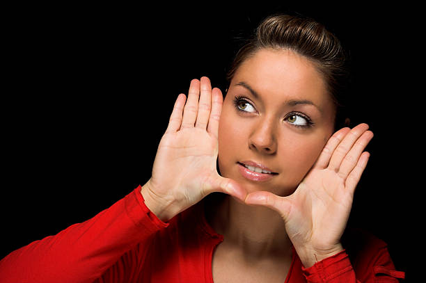 istock Framed woman portrait 89913659