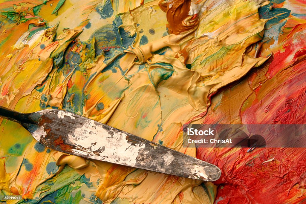 Artists palette - Foto de stock de Abstrato royalty-free