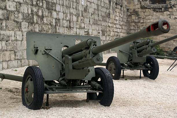 istock Decommissioned canons in Budapest, Hungary 89914151