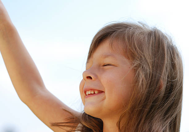 istock Little cute girl 89915113