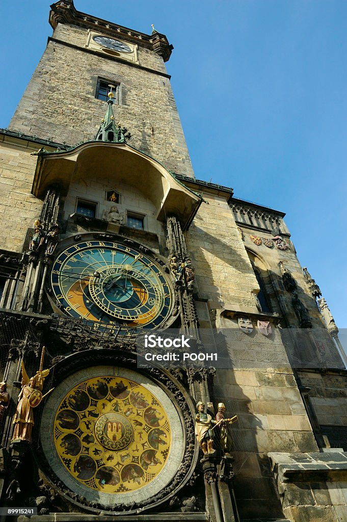 Horloge astronomique de la place de la vieille ville - Photo de Allégorie libre de droits