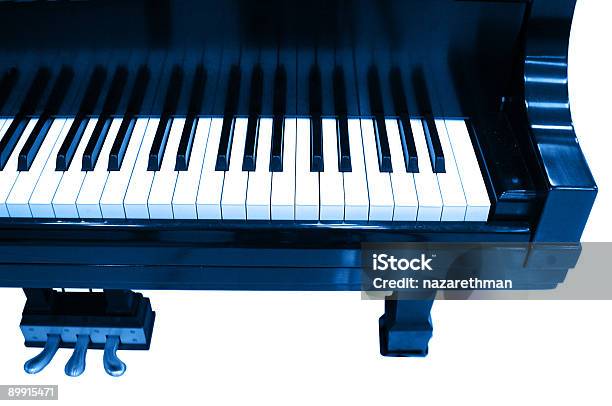 Azul De Piano Foto de stock y más banco de imágenes de Armonía - Concepto - Armonía - Concepto, Blanco - Color, Blues