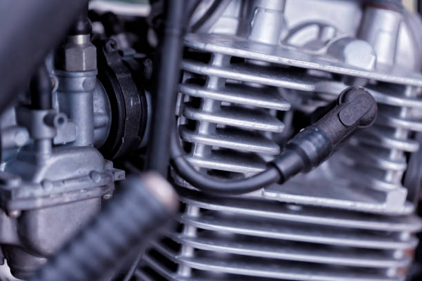 istock Motorcycle engine of 125 cubic centimeters 899157074