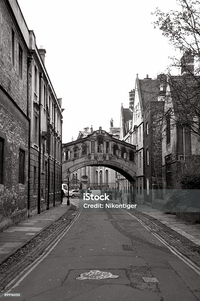 Olden Strasse in Oxford, Großbritannien - Lizenzfrei Altertümlich Stock-Foto