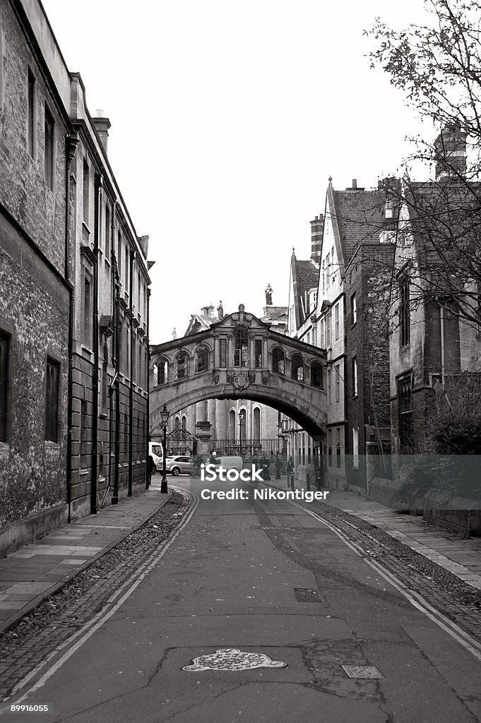 Olden street à Oxford, Royaume-Uni - Photo de D'autrefois libre de droits