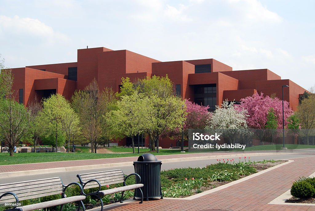 Bracken Library at Ball State University  Indiana Stock Photo