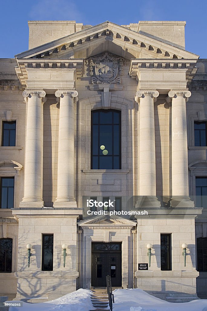 "Architecture Vintage de Winnipeg. " - Photo de Bâtiment vu de l'extérieur libre de droits