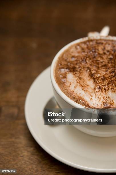 Foto de A Xícara De Café e mais fotos de stock de Bebida - Bebida, Bebida com espuma, Bebida não alcoólica