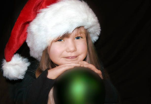 Natal Criança pequena - fotografia de stock