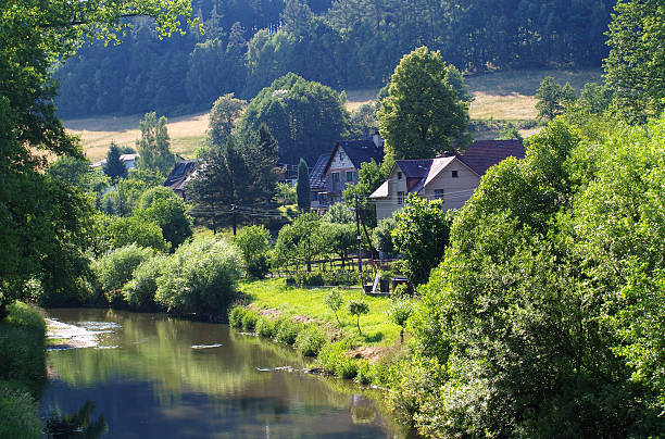istock village near the river 89917851