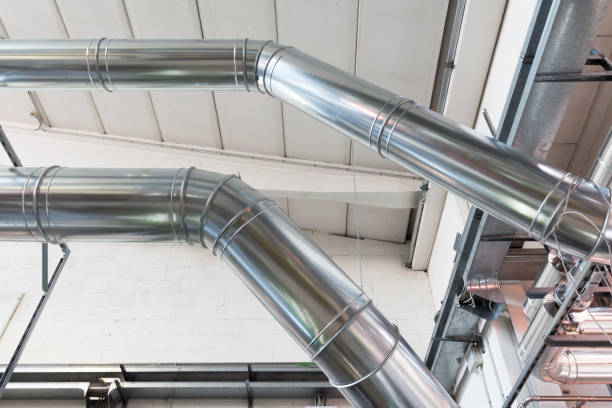 istock air ducts in a industry 899180592