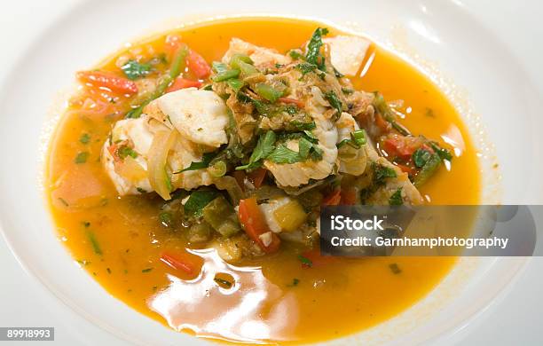 Seeteufel Stew Stockfoto und mehr Bilder von Garkochen - Garkochen, Tiefsee-Anglerfisch, Bouillabaisse