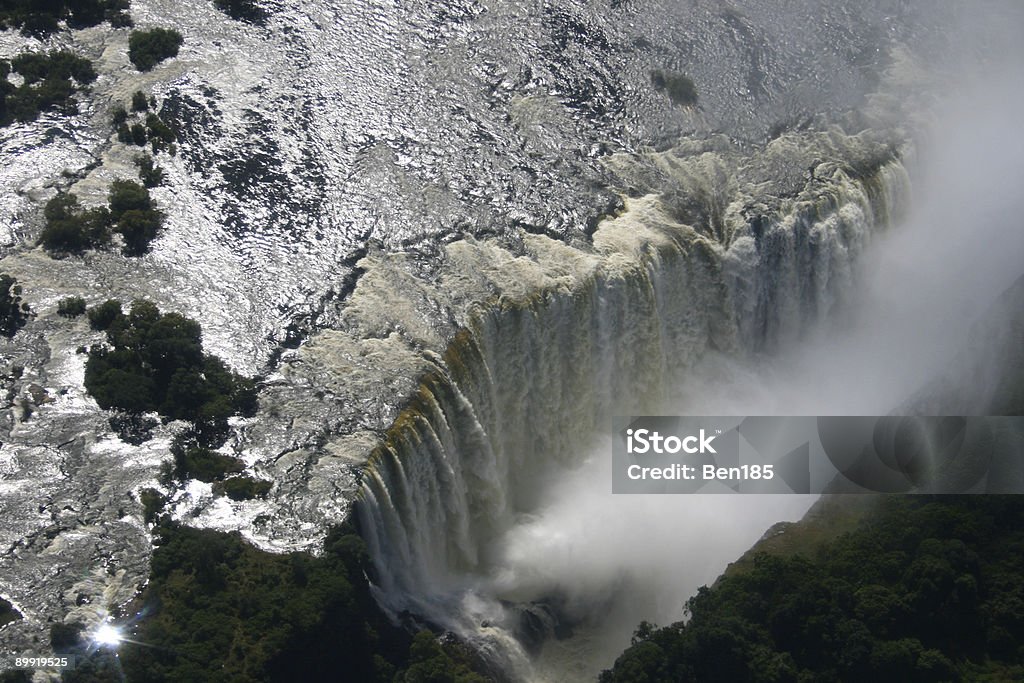 Nizza Wasserfall - Lizenzfrei Afrika Stock-Foto