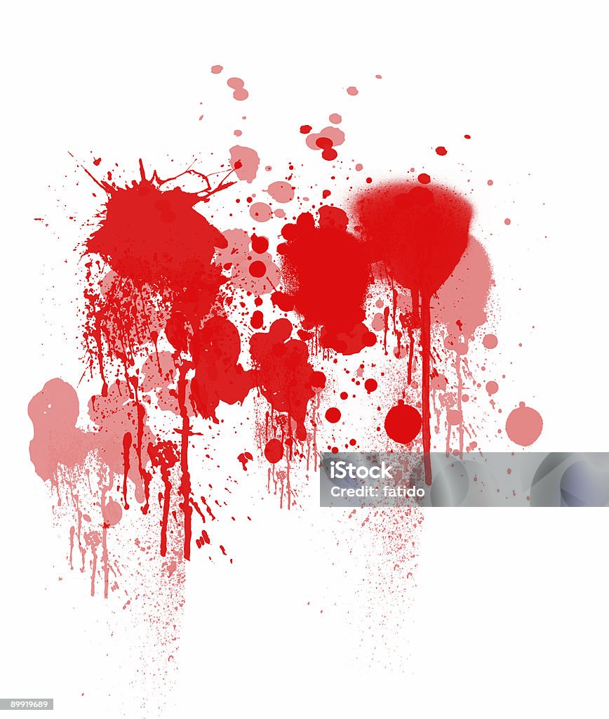 Manchas de sangue - Royalty-free Salpicado Foto de stock