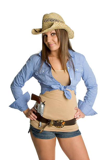 istock Sexy Cowgirl 89920341