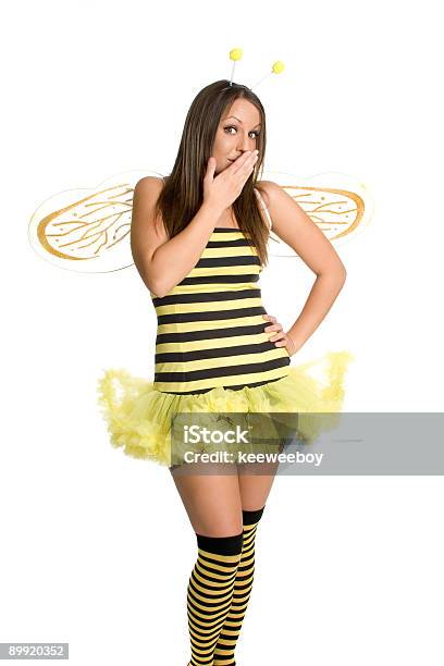 Surprised Bee Stock Photo - Download Image Now - Adult, Bee Costume, Adolescence