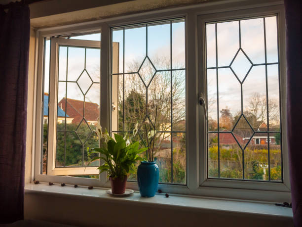 istock double glass window from inside bedroom vase flowers 899205930