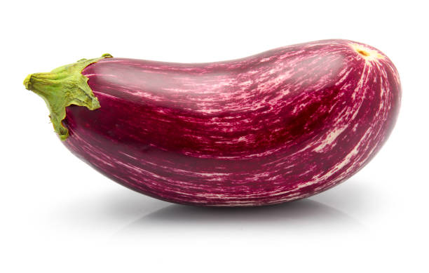 istock Purple eggplant vegetable isolated 899206984