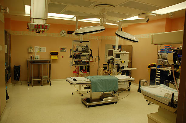 Sala operatoria in ospedale - foto stock
