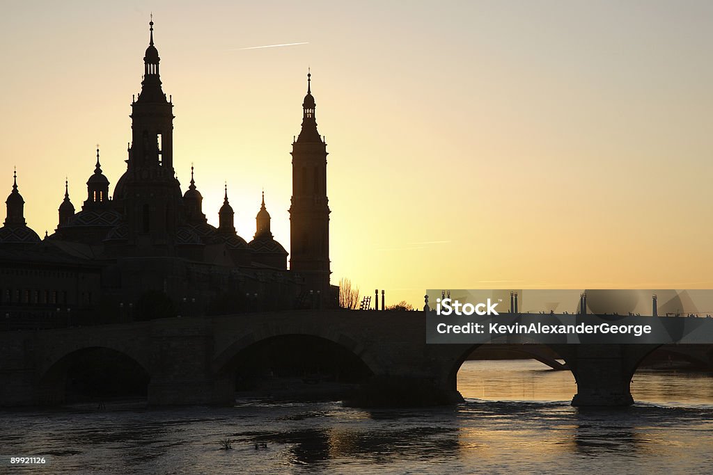 Basilique de Pilar, Zaragoza, Espagne - Photo de Saragosse libre de droits