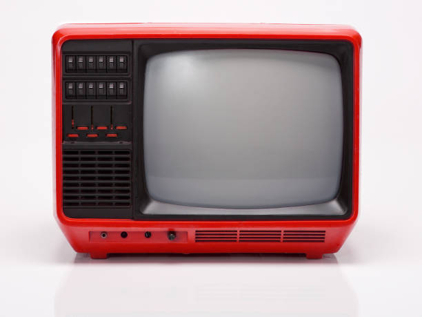 istock Old TV isolated on White Background. 899211500