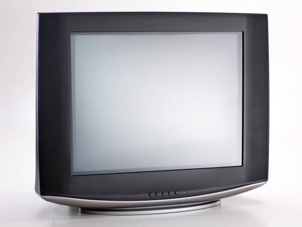 istock Old TV isolated on White Background. 899211512
