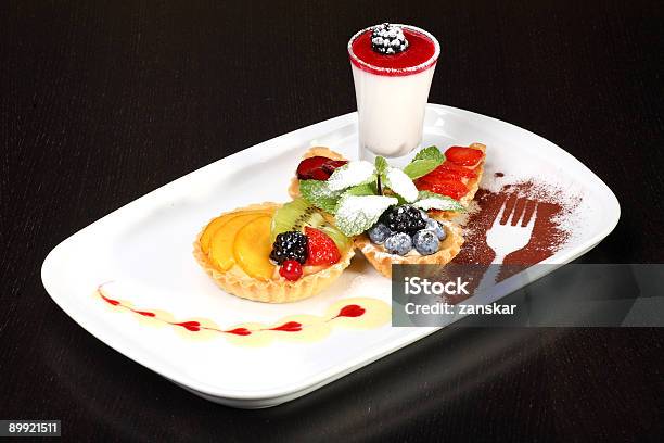 Mixed Desert Plate Stock Photo - Download Image Now - Berry, Berry Fruit, Cake