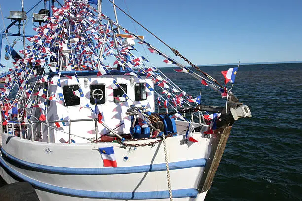 Photo of Fishing Boat, Caraquet, New Brunswick, Canada