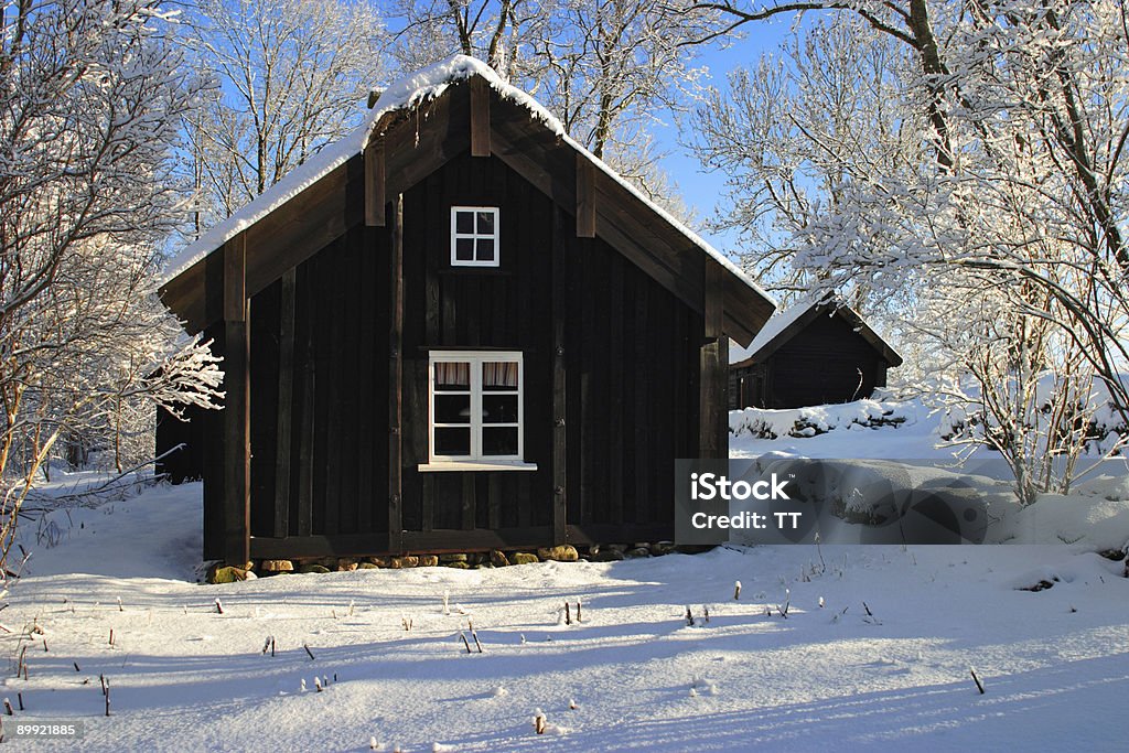 Old cottage.  Agriculture Stock Photo