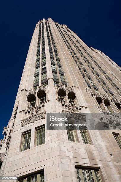 Chicago Tribune Tower - Fotografias de stock e mais imagens de Alto - Descrição Física - Alto - Descrição Física, Ao Ar Livre, Arquitetura