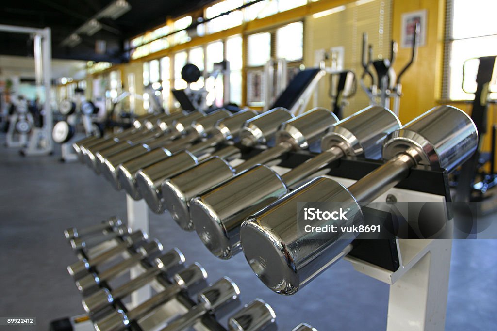 El gimnasio - Foto de stock de Barra para pesas libre de derechos