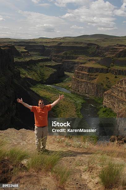 I Made It Stock Photo - Download Image Now - Hiking, Palouse, Achievement