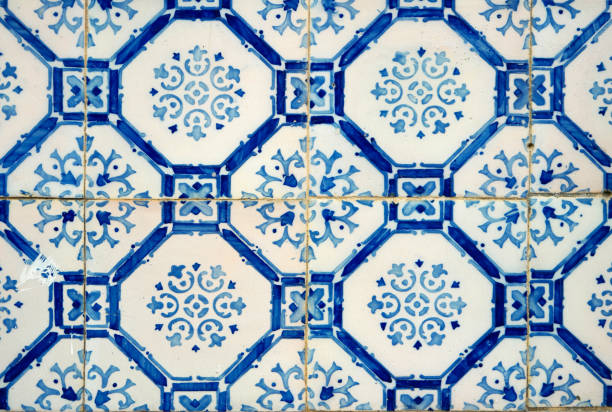 istock Traditional Portuguese glazed tiles 899225432