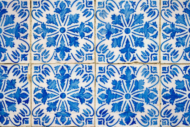istock Traditional Portuguese glazed tiles 899225990