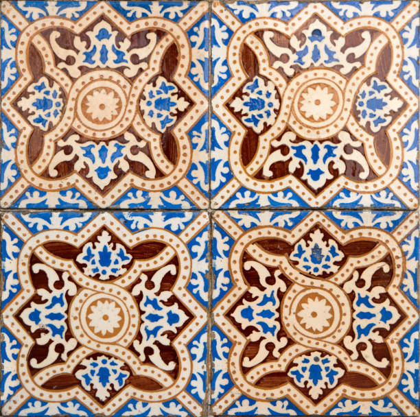 istock Traditional Portuguese glazed tiles 899226220