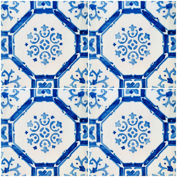 istock Traditional Portuguese glazed tiles 899226396