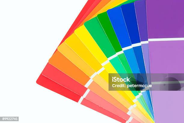 Paint Chips Stock Photo - Download Image Now - Blue, Color Image, Color Swatch