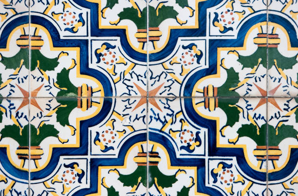 istock Traditional Portuguese glazed tiles 899229582