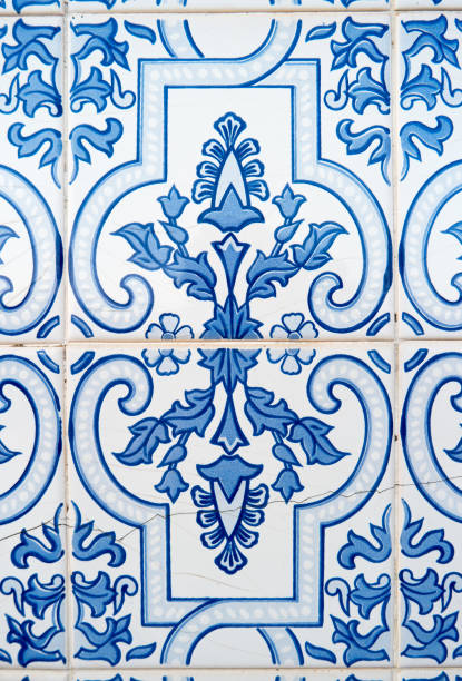 istock Traditional Portuguese glazed tiles 899230120
