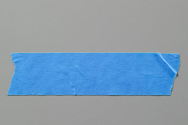 Masking Tape on Grey Background with Real Shadow