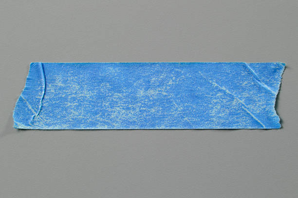 istock Masking Tape on Grey Background with Real Shadow 899234332
