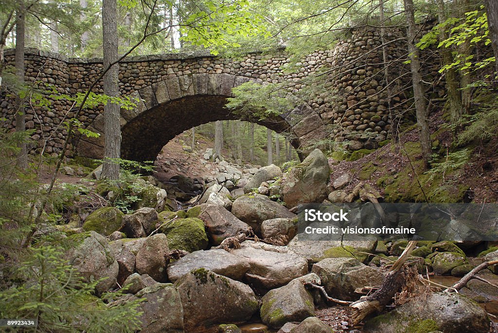 Acciottolato ponte - Foto stock royalty-free di Acciottolato