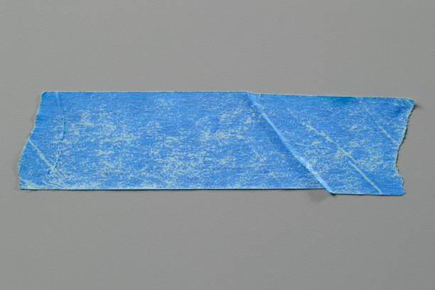 istock Masking Tape on Grey Background with Real Shadow 899234360