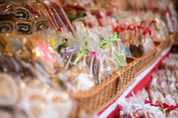 istock Christmas market Budapest, decorations, handmade, Christmas mood 899235302