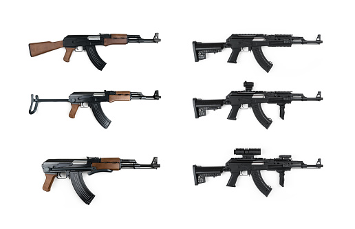 AK47 Serie de táctico arma Kalashnikov photo